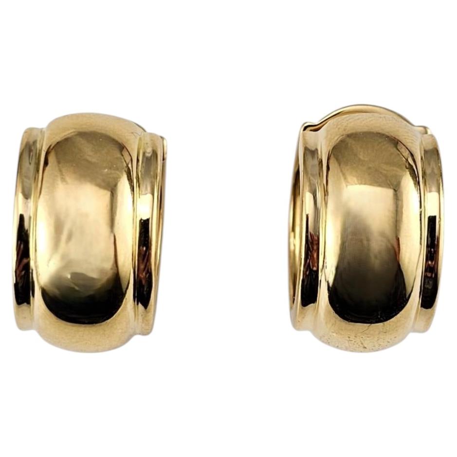 Tiffany & Co. Orecchini a cerchio larghi in oro giallo 18K