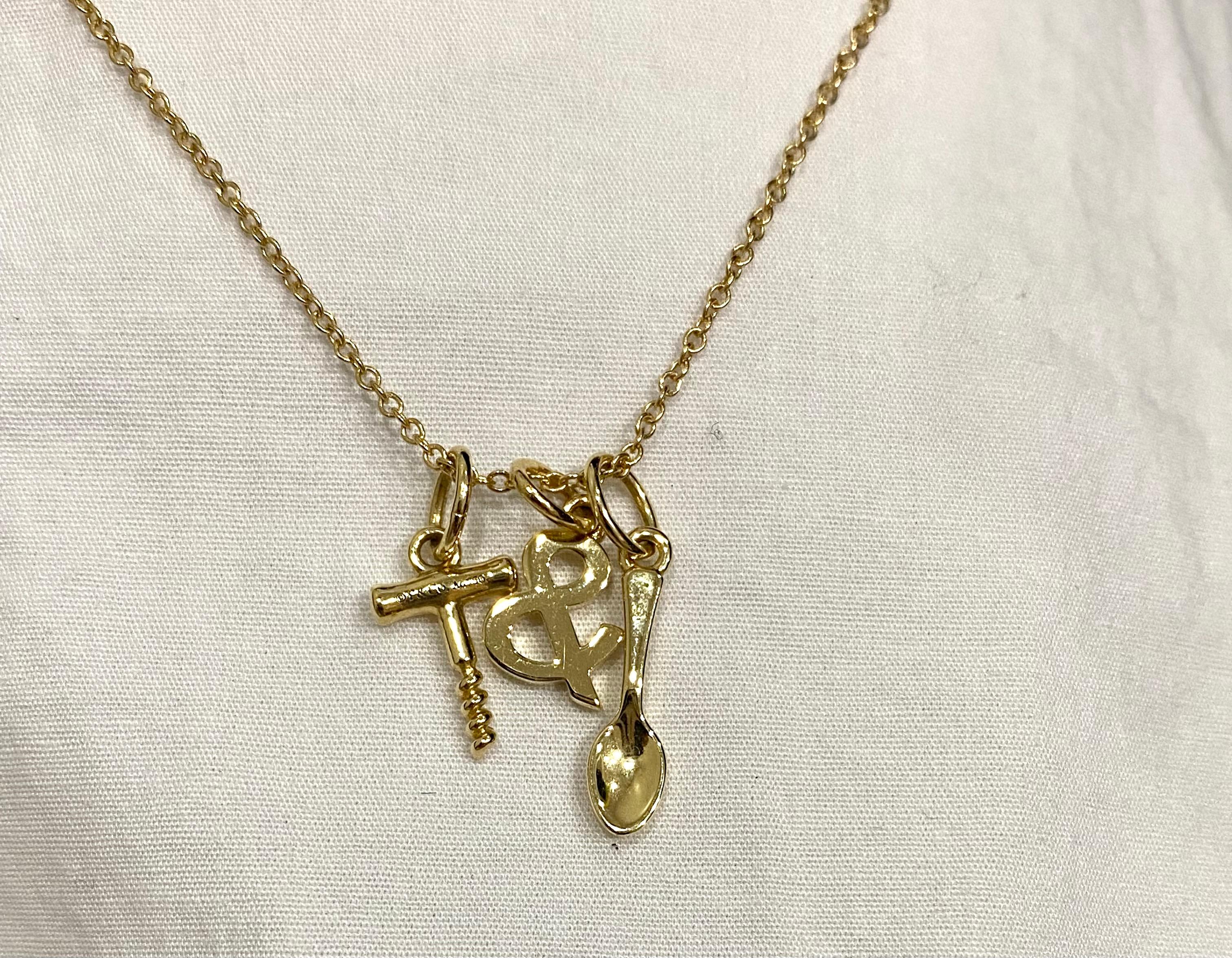 tiffany spoon necklace