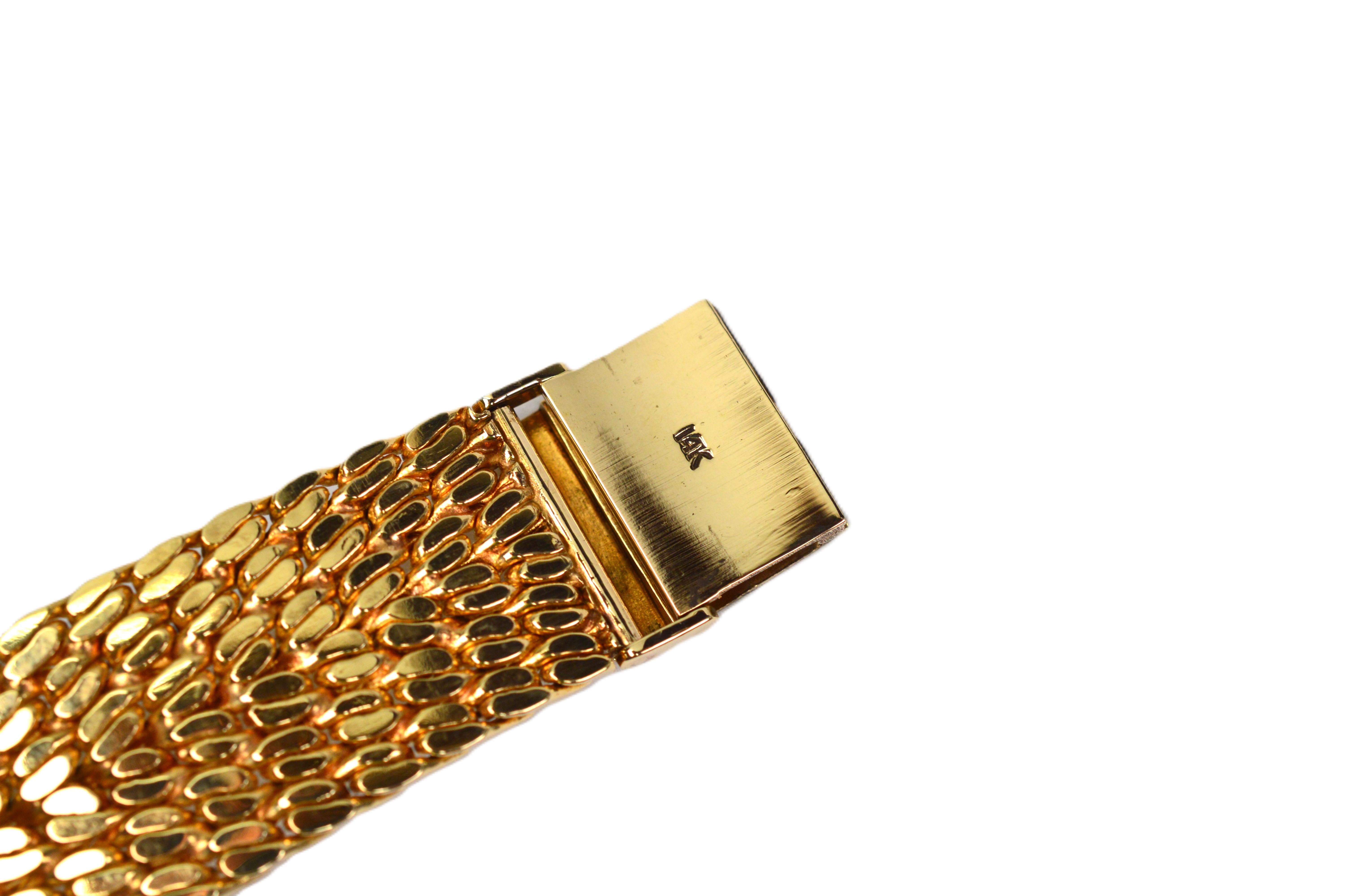 Reloj mecánico suizo 17J de oro amarillo de 18 quilates Tiffany & Co. en venta 6