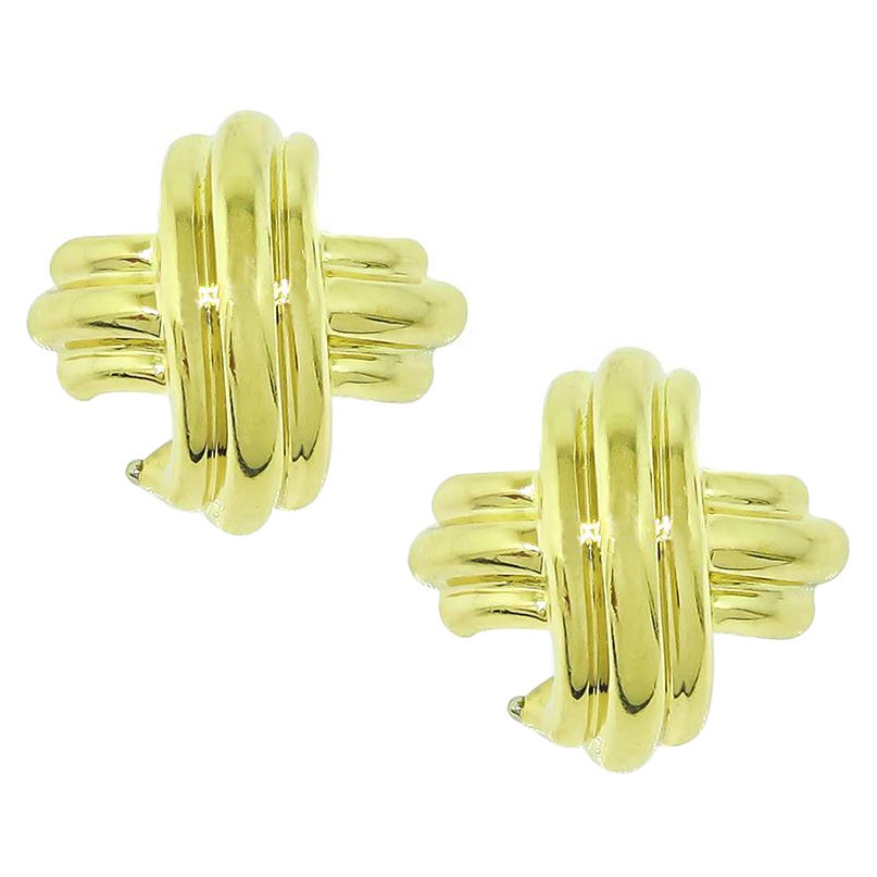 Orecchini Tiffany & Co. in oro giallo 18k X