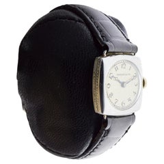Tiffany & Co. 18Kt Gold Cushion with Dial by Patek Stern Freres circa 1930's