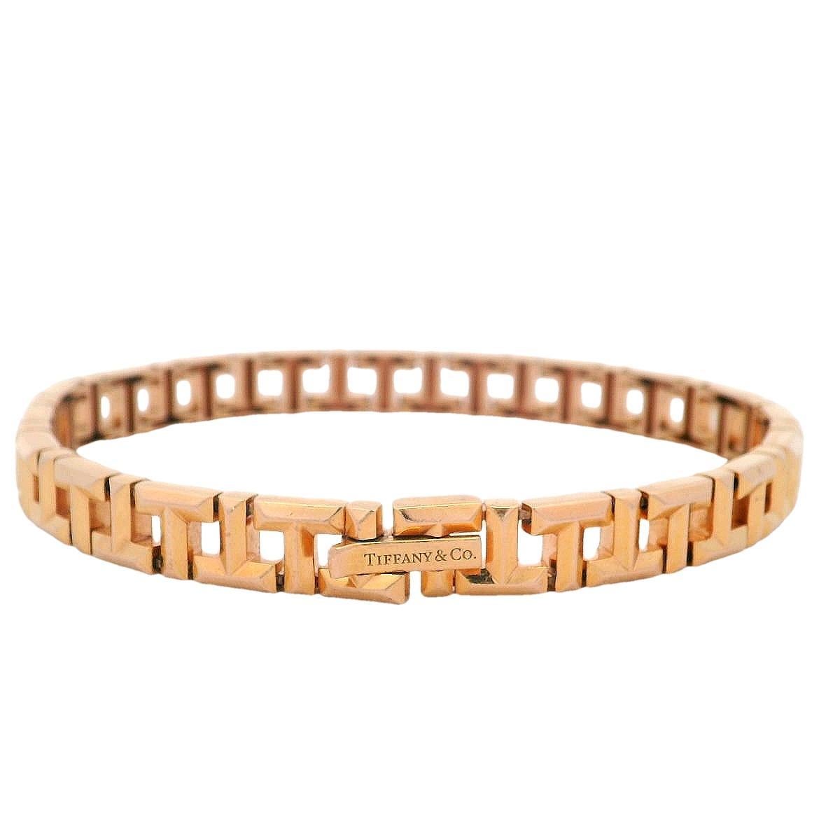 TIFFANY & CO 18kt True Narrow Bracelet in Yellow Gold 1