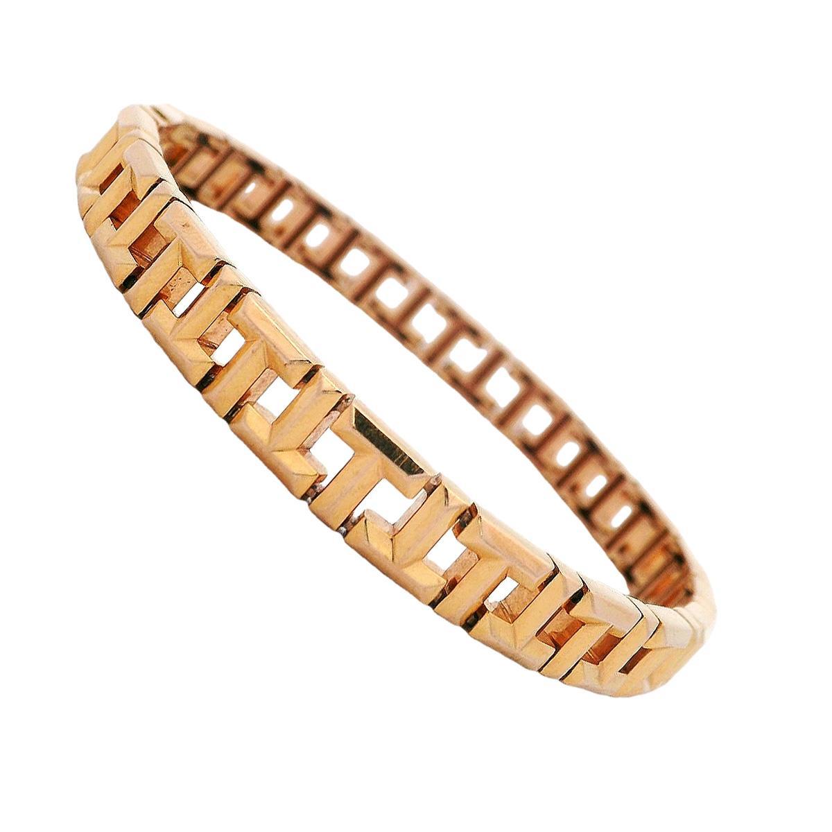 TIFFANY & CO 18kt True Narrow Bracelet in Yellow Gold 2