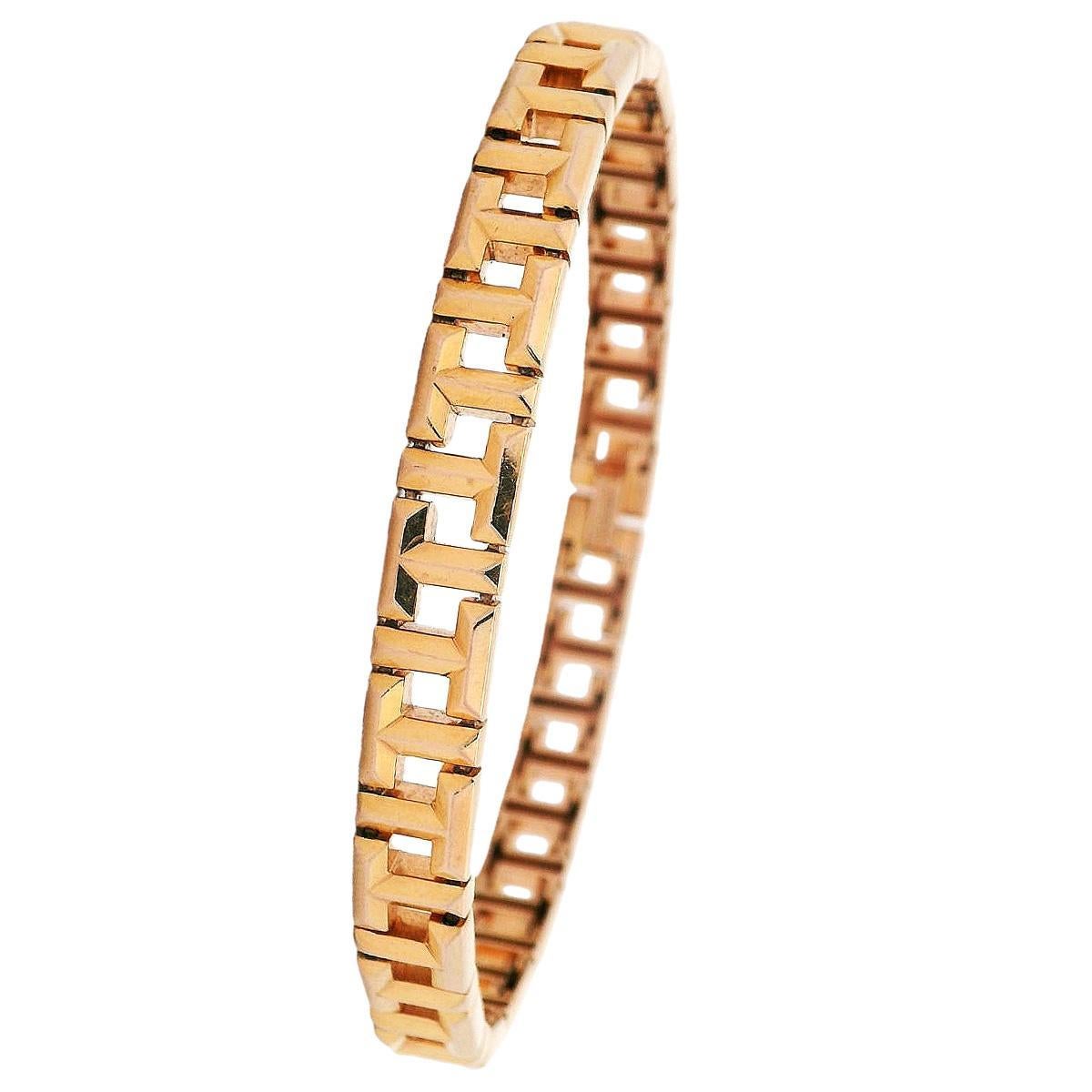 TIFFANY & CO 18kt True Narrow Bracelet in Yellow Gold 3