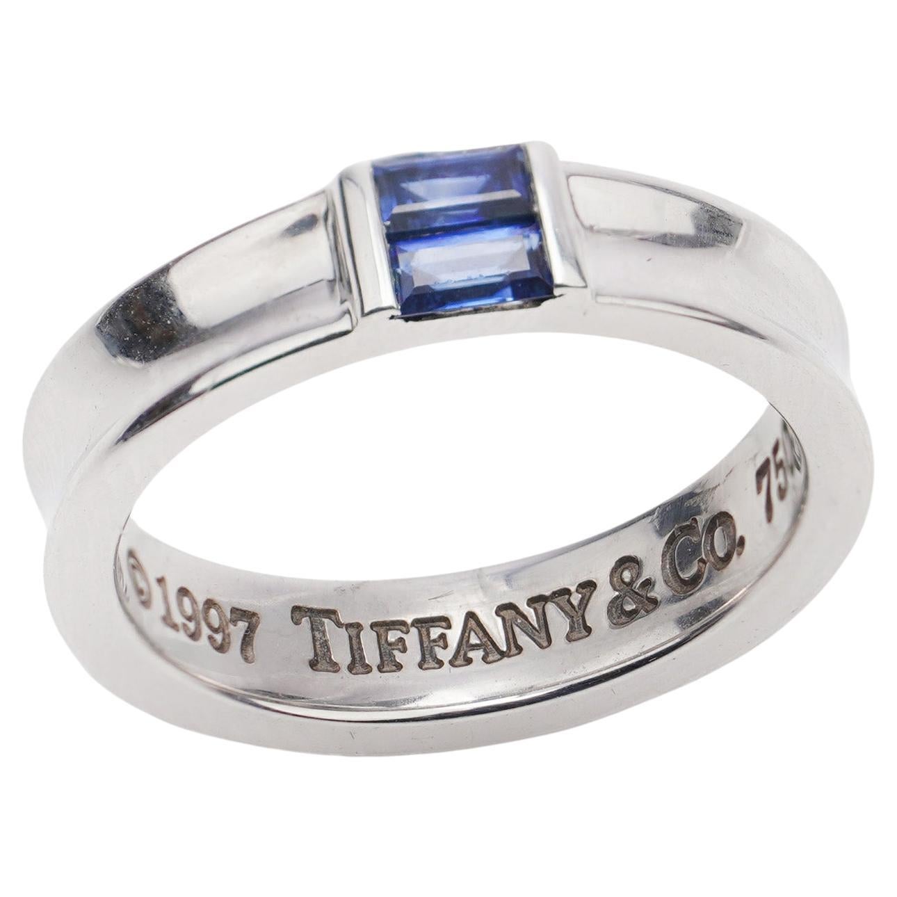 sapphire and diamond band sapphire and diamond band