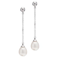 Tiffany & Co. 18kt. White Gold Pearl Earrings