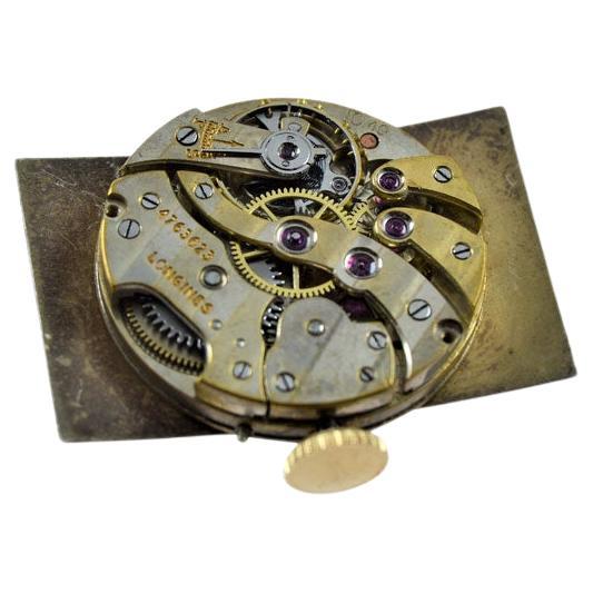 Tiffany & Co. 18Kt Yellow Gold Art Deco Manual Winding Wristwatch, circa 1930s 7