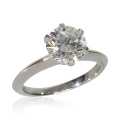 Tiffany & Co. 1.91 ct Round Brilliant Diamond Engagement Ring