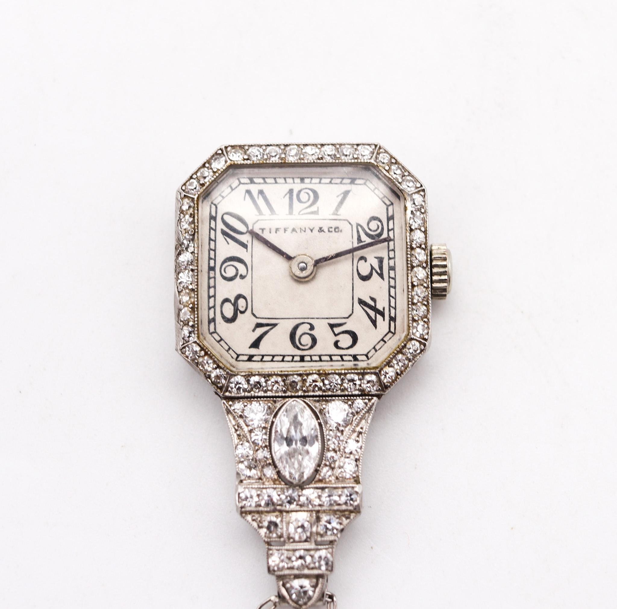 tiffany and co clock necklace