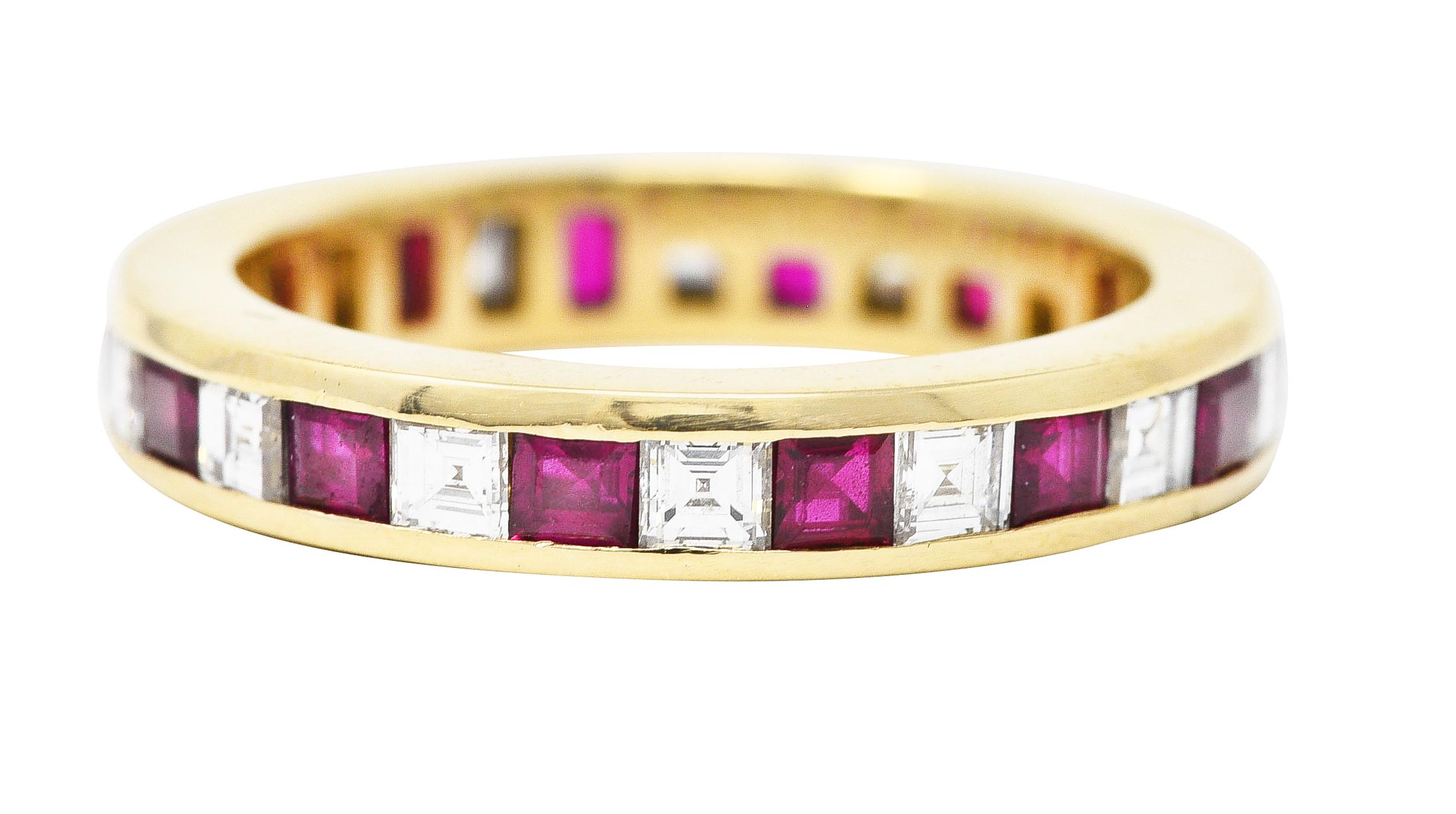 tiffany ruby eternity band