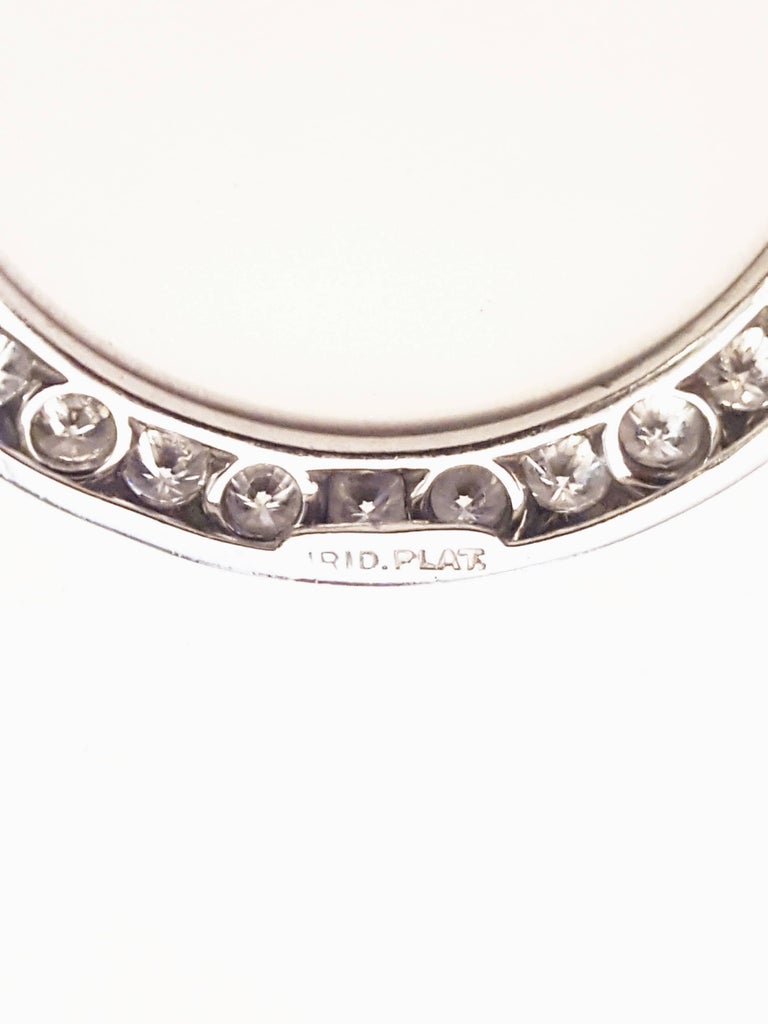 Tiffany and Co. 1950s Platinum Diamond Eternity Circle Necklace For ...