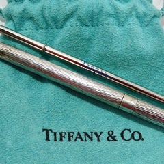 Tiffany & Co 1950s Pure Silver Pen & Ink Set
