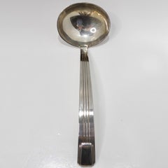 Tiffany & Co 1950s Silver Large Serving Spoon