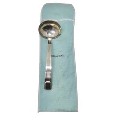 Retro Tiffany & Co 1950s Silver Large Serving Spoon