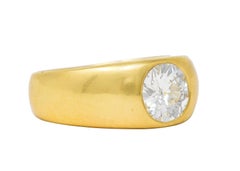 Tiffany & Co. 1960's 1.10 Carat Old European Cut Diamond 18 Karat Gold Ring