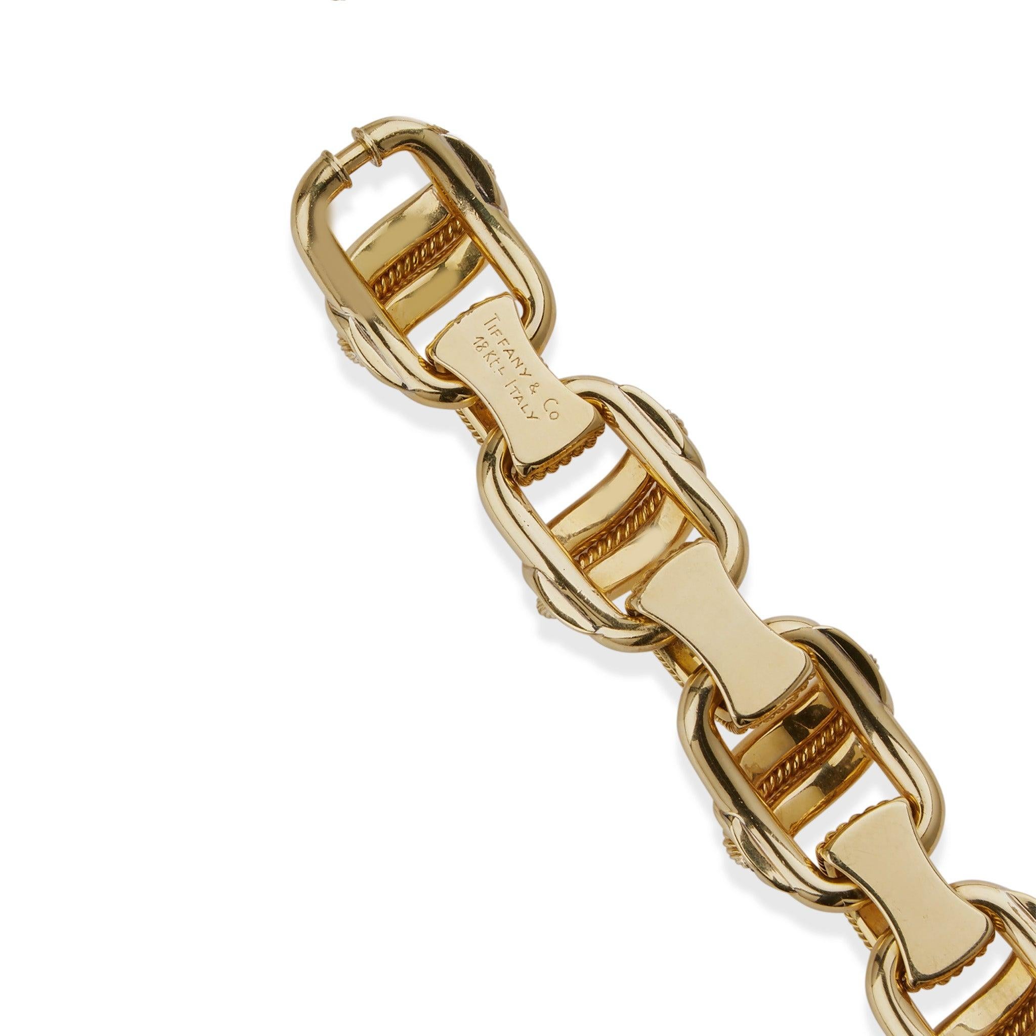 Tiffany & Co. 1960er Jahre 18 Karat Goldarmband 2