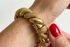 Tiffany & Co. 1960s Italian San Marco Link Bracelet in 18K Yellow Gold