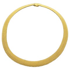 Tiffany & Co 1970er Jahre Choker aus 18 Karat Gold