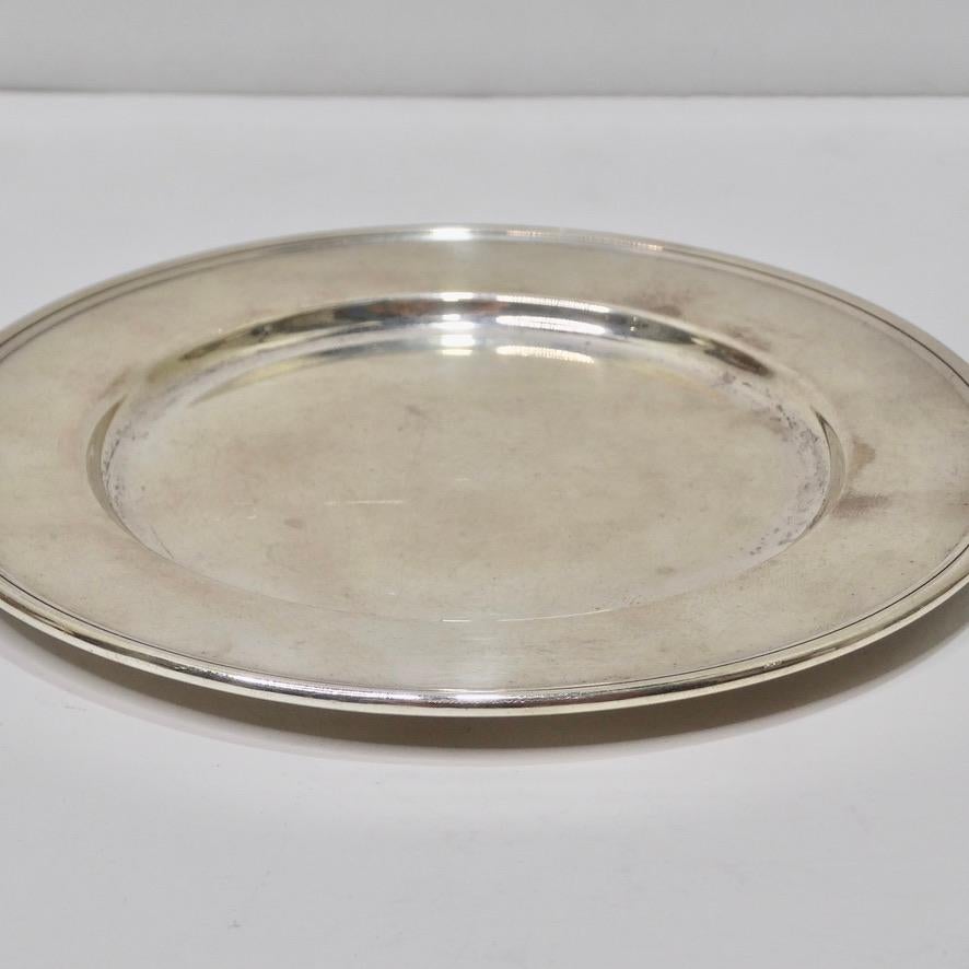 Beige Tiffany & Co 1970s Silver Plate For Sale