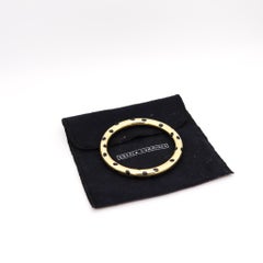 Tiffany & Co. 1975 by Angela Cummings Polka Dots Bangle 18Kt Gold and Black Jade