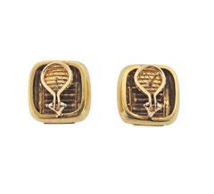 Tiffany & Co 1980s Gold Earrings