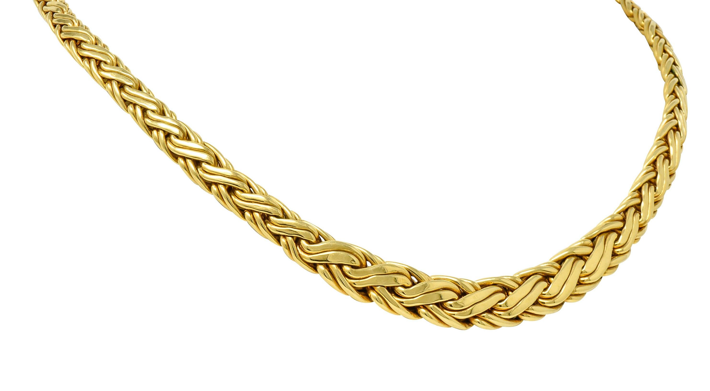 tiffany and co gold necklace