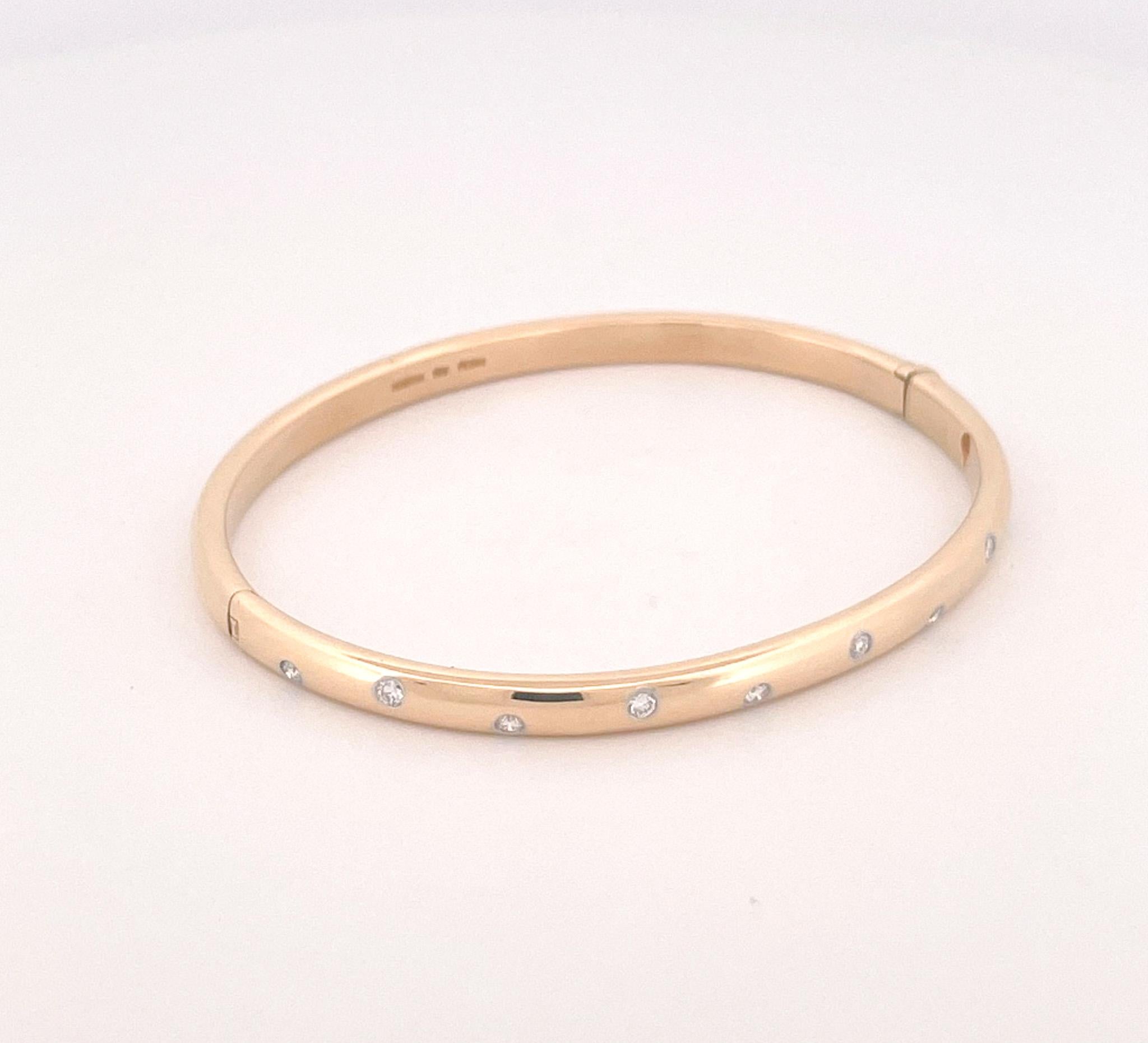 Tiffany & Co. 1990 Bracelet Etoile en or jaune 18k avec diamants en vente 2