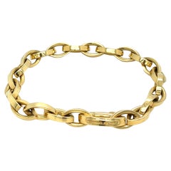 Tiffany & Co. 1990's Link Bracelet, 18kt Gold Italy