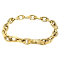 Retro Tiffany & Co. 1990's Link Bracelet, 18kt Gold Italy