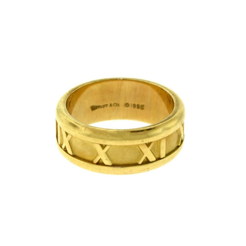 Brilliance Jewels, Miami
Questions? Call Us Anytime!
786,482,8100

​​​​​​​Ring Size: 4.5

Designer: Tiffany & Co.

Collection: ATLAS

​​​​​​​​​​​​​​Style: Roman Numerals

​​​​​​​Metal: Yellow Gold

​​​​​​​Metal Purity: 18k  

​​​​​​​Total Item