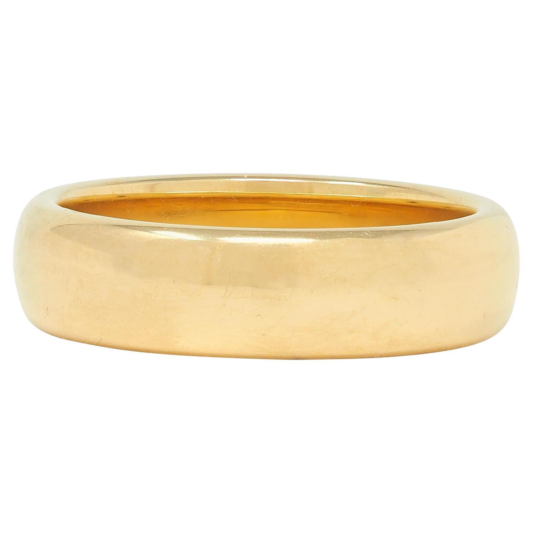 Tiffany & Co. 1999 18 Karat Gelbgold Vintage Forever Ehering für Männer im Angebot