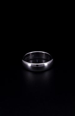 Tiffany & Co. 1999 Forever Lucida Platinum 6mm Wedding Band Ring