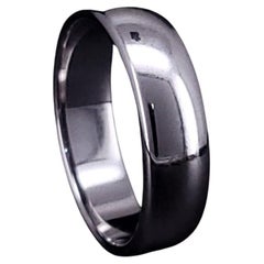 Tiffany & Co. 1999 Forever Lucida Alianza de Platino 6 mm