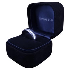 Tiffany 
Co. 1999 Forever Lucida Alianza de Platino 6 mm