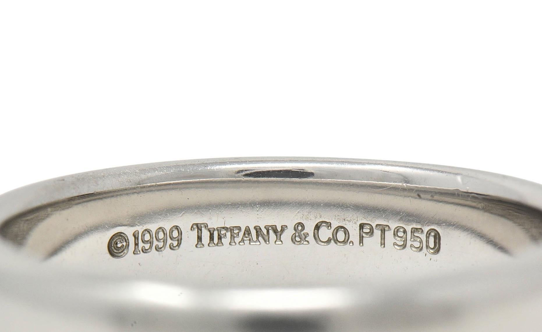 Anillo de boda Tiffany & Co. 1999 Platino Vintage Forever 1