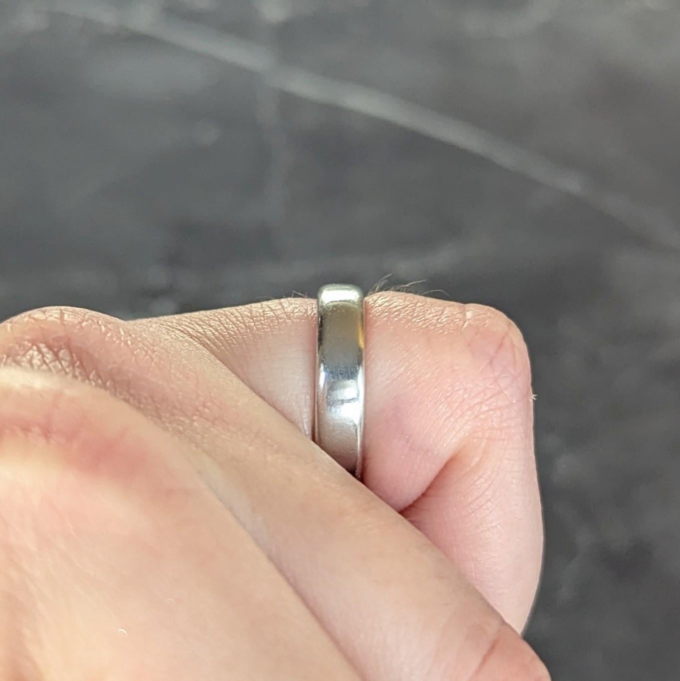 Anillo de boda Tiffany & Co. 1999 Platino Vintage Forever 4