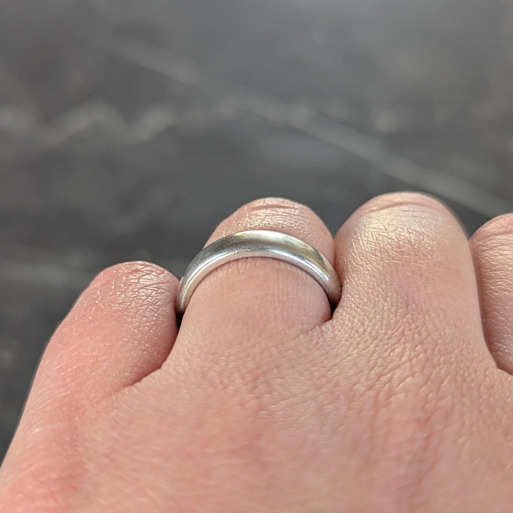 Anillo de boda Tiffany & Co. 1999 Platino Vintage Forever 5
