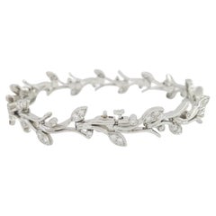 Tiffany & Co 1999 Platinum Diamond Bracelet