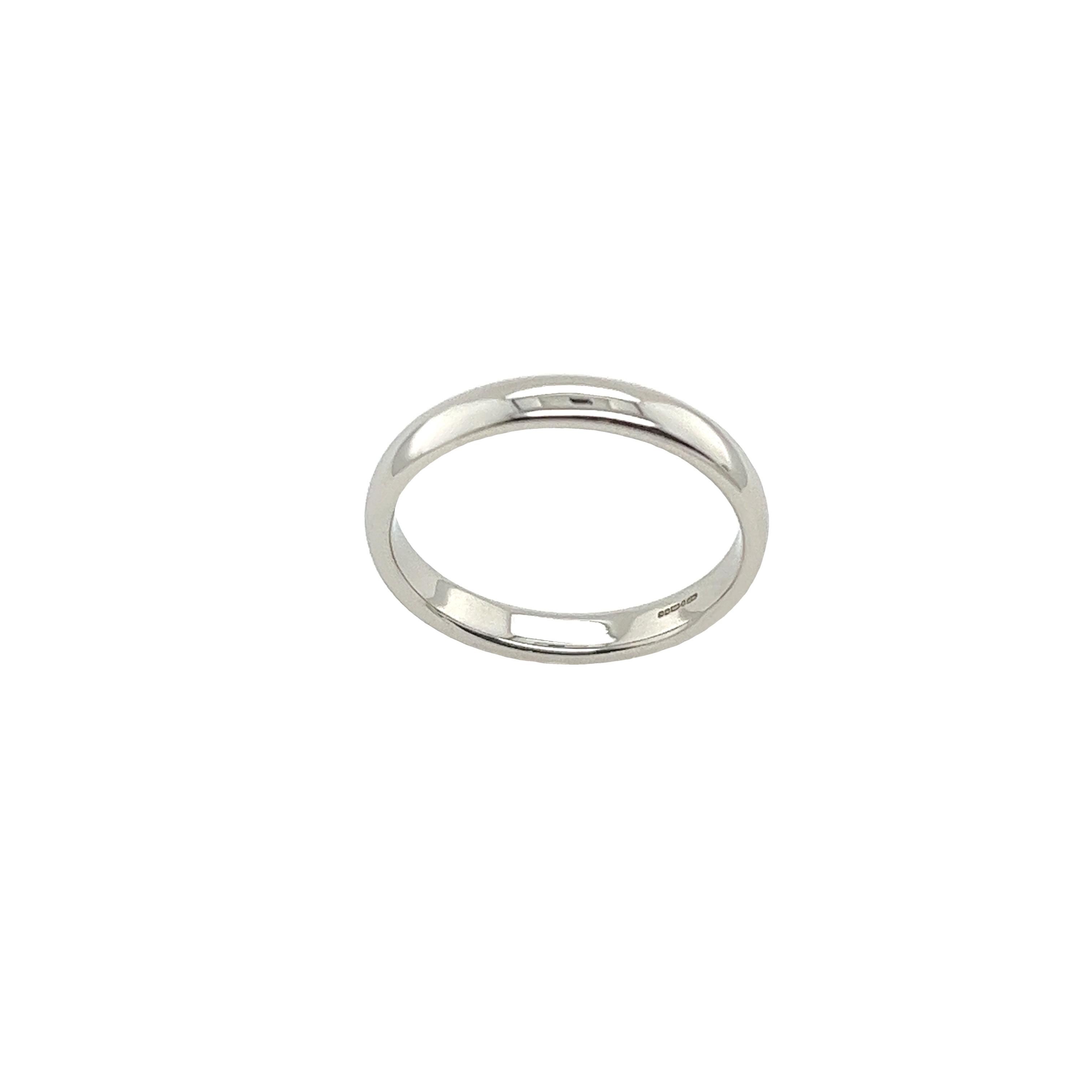 Tiffany & Co. 1999 Platinum Wedding Band 2