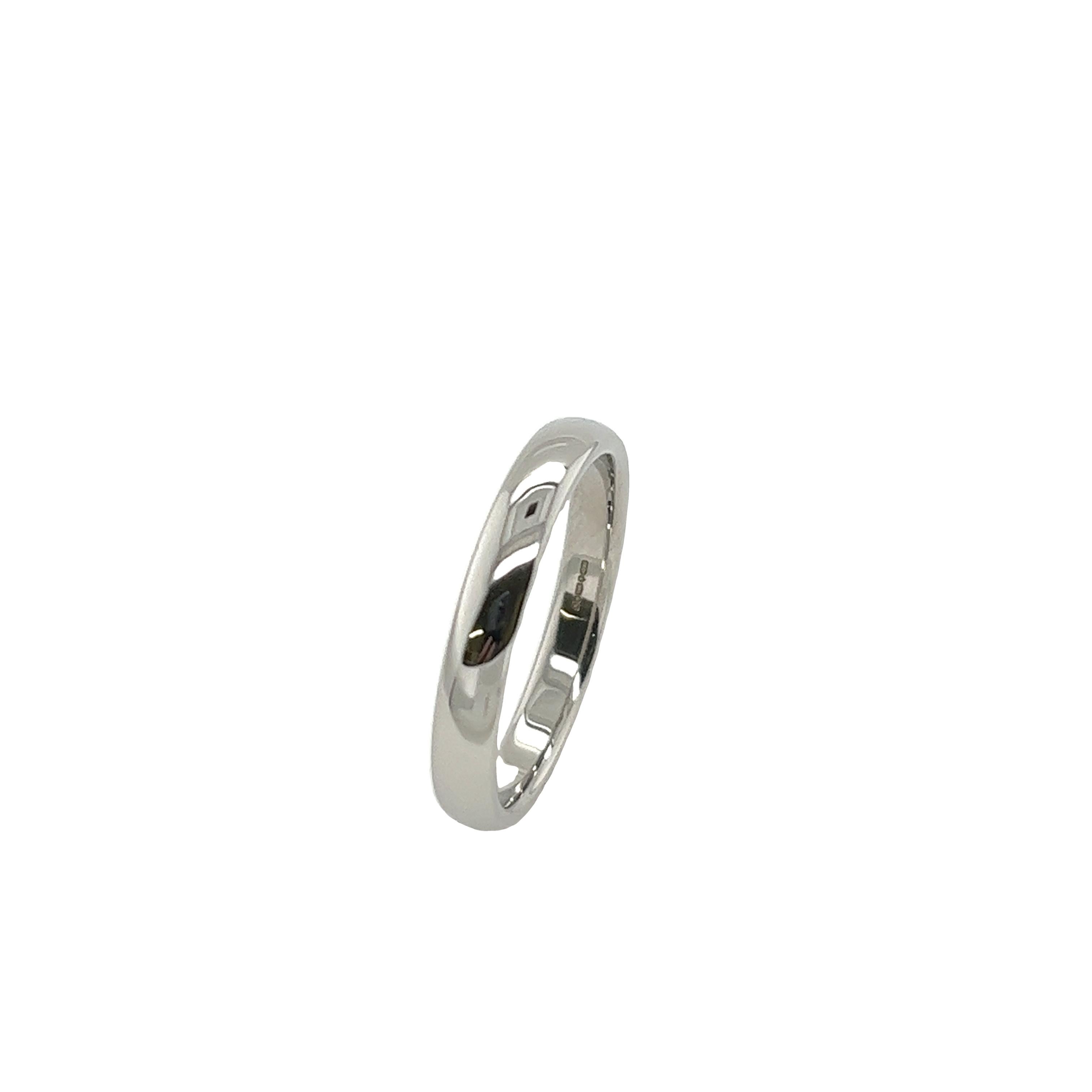 Tiffany & Co. 1999 Platinum Wedding Band 3