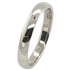 Tiffany 
Co. 1999 Platinum Wedding Band