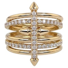 Tiffany & Co. 2 Carat Diamond 18k Yellow Gold Titan Pharrell Williams Ring