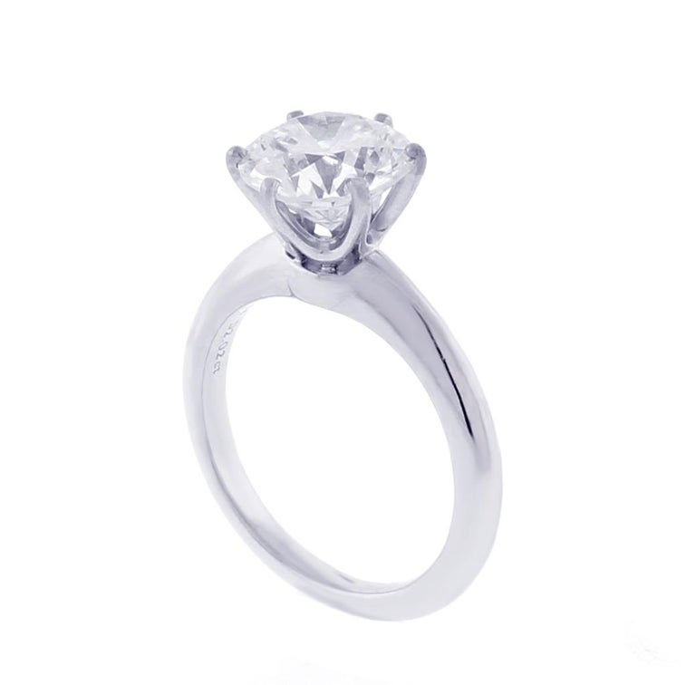 2 carat tiffany diamond ring price