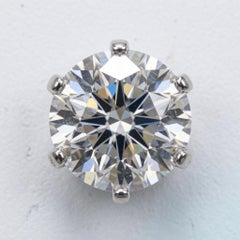 Tiffany & Co. 2 Carat Round Brilliant Cut Diamond Platinum Solitaire Ring