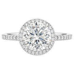 Tiffany & Co. 2 Karat Soleste Diamant Verlobungsring