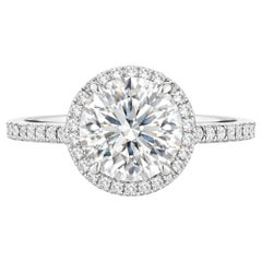 Tiffany & Co. 2 Carat Soleste Diamond Engagement Ring