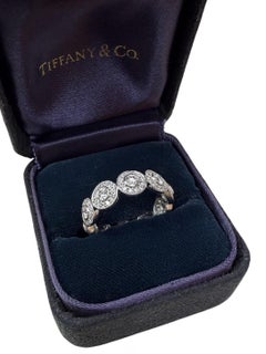 Tiffany & Co., 2.00 Carats Round Brilliant Cut Diamond Circlet Eternity Band