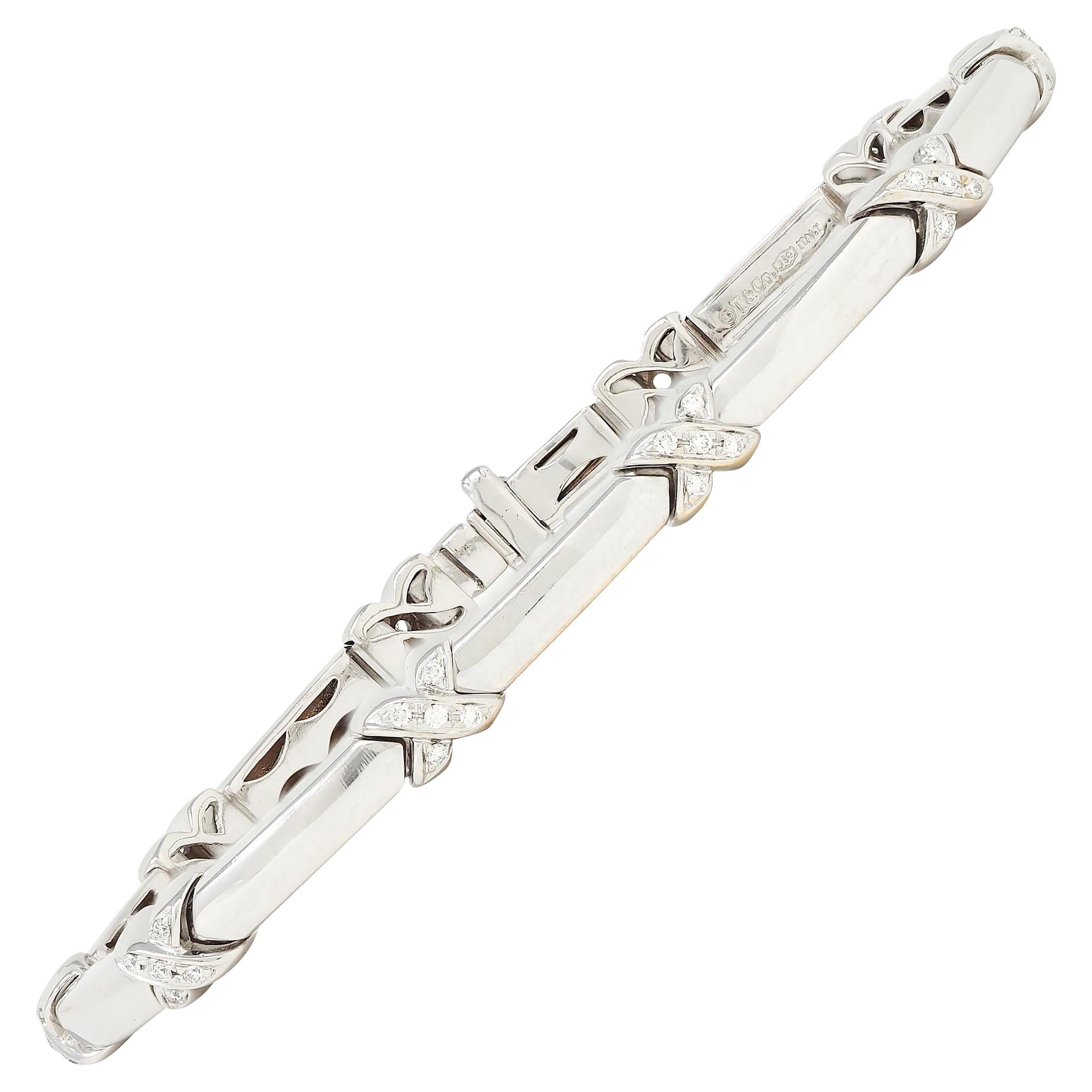 A. Link 
Co. 2000 0,50 diamanti in oro bianco 18 carati in vendita