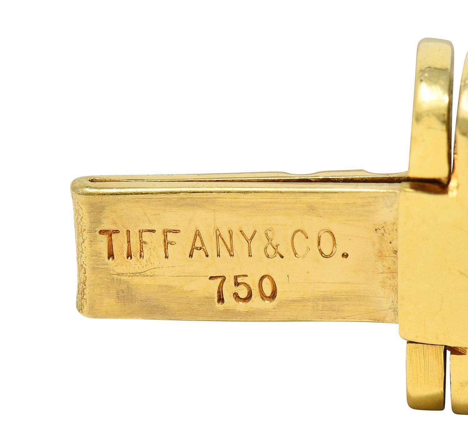 Tiffany & Co. 2000's 18 Karat Yellow Gold Vintage Somerset Woven Collar Necklace For Sale 2
