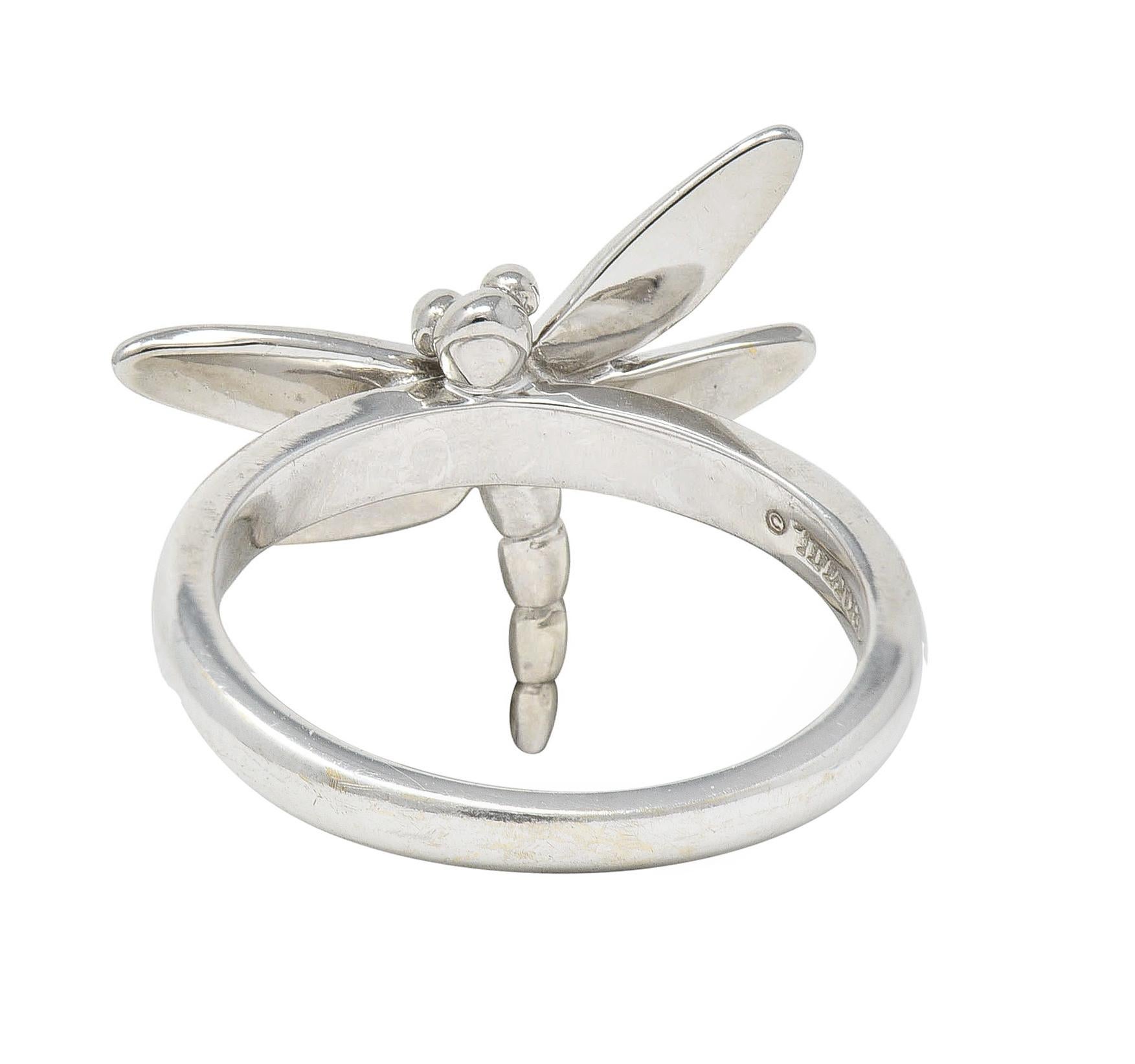 diamond dragonfly ring
